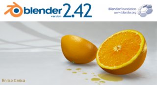 Blender 2.42a Splash Image