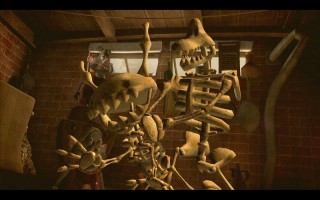 Sam & Max: Season 3 - Sammeth and Maximus cursed into skeletons