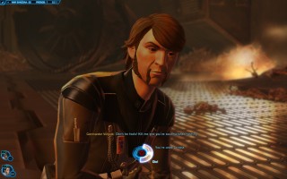 Star Wars: The Old Republic - Gunslinger gameplay on Nar Shaddaa. Commander Vergost