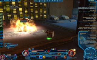 Star Wars: The Old Republic - Level 23 Gunslinger gameplay on Nar Shaddaa. Lower Industrial Sector