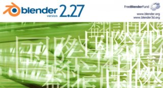 Blender 2.27 Splash Image