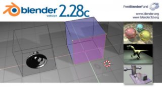 Blender 2.28c Splash Image