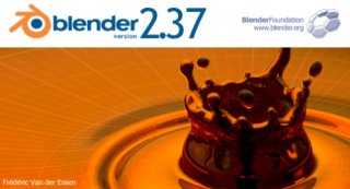 Blender 2.37a Splash Image