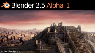 Blender 2.51 Alpha 1 Splash Image