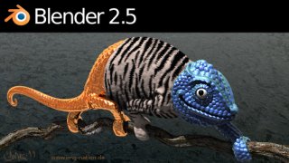 Blender 2.57b Splash Image