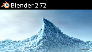 Blender 2.72b Splash Image