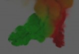 Multicolored smoke in Blender