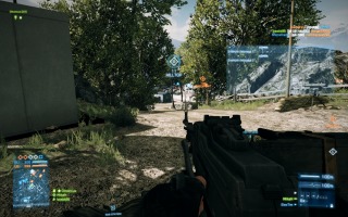 Battlefield 3 - Caspian Border conquest gameplay