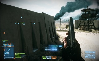 Battlefield 3 - Operation Firestorm, MP443 pistol double kill