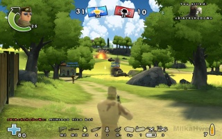 Battlefield Heroes - Seaside Skirmish commando gameplay