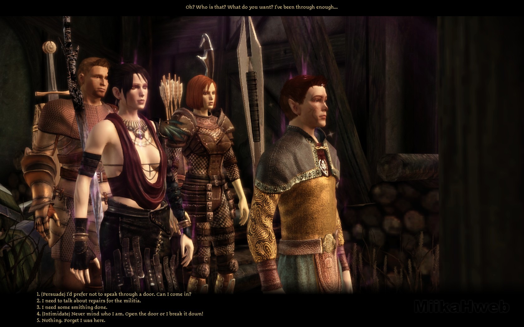 MiikaHweb - Game : Dragon Age: Origins