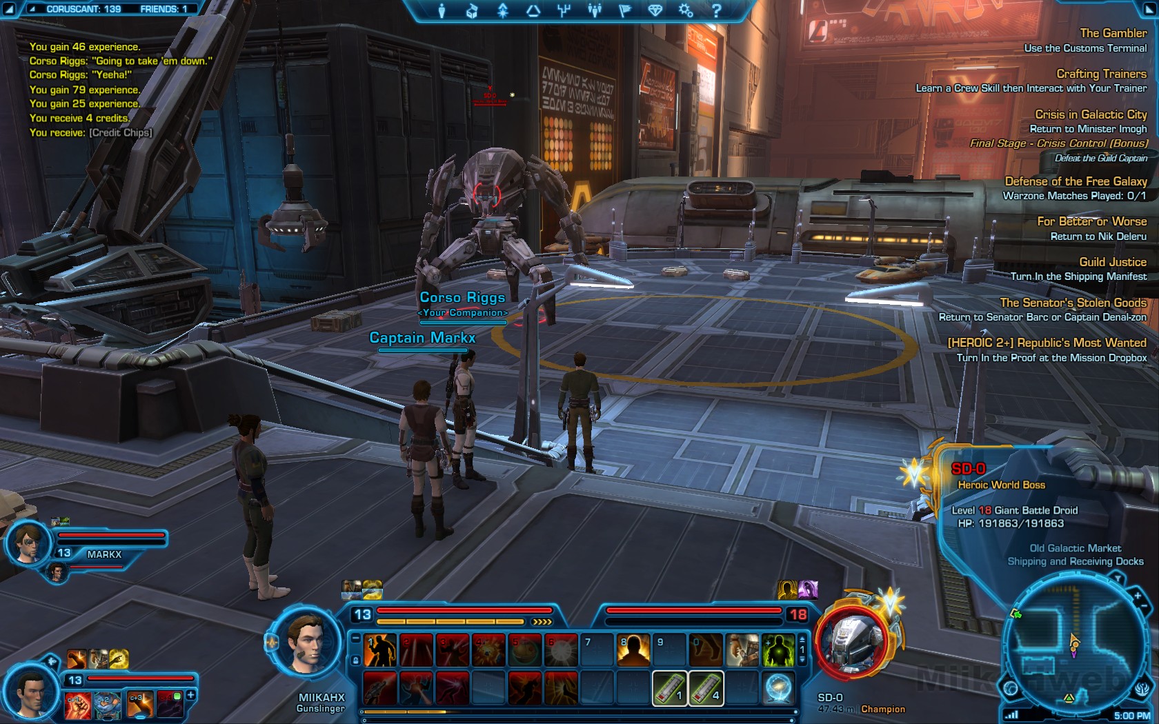 star wars old republic gameplay