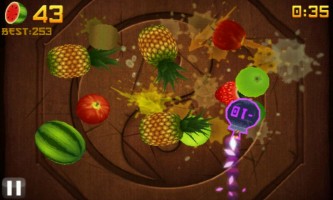 Fruit Ninja - Arcade Mode Gameplay