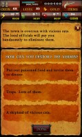 Pirates of the Caribbean: Master of the Seas - Quests are simple questions that you beat by choosing the most piratish answer from