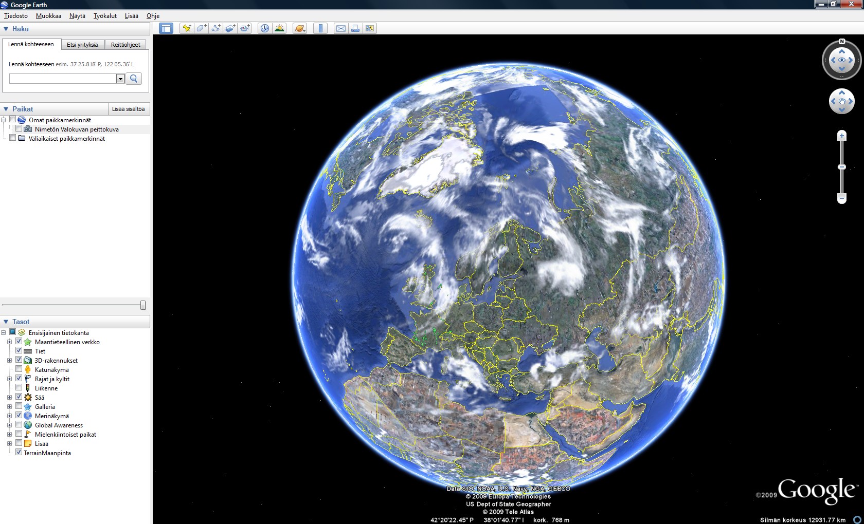 google earth 3d live