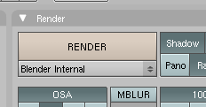 Press render button.